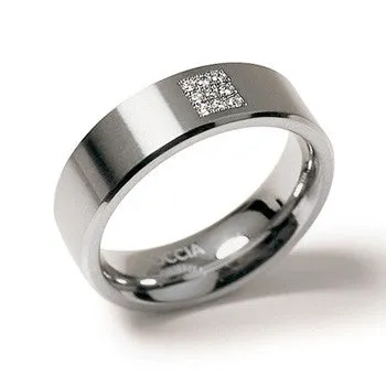 0101-13 Boccia Titanium Ring