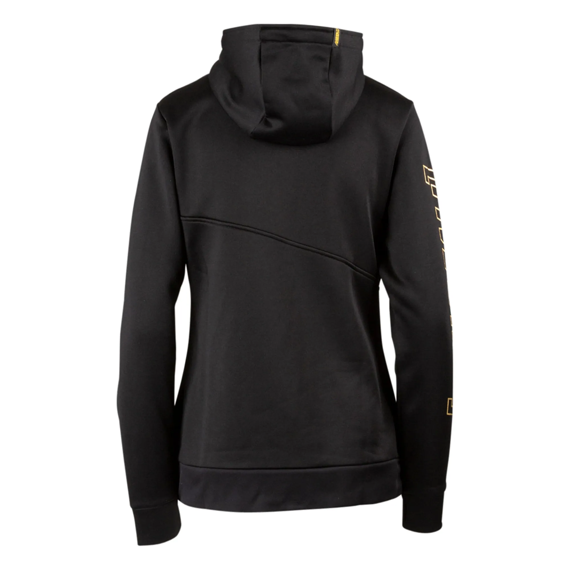 509  Womens Black Sector 1 4 Quarter Zip Hoodie Hoody Sweatshirt Sweater Cotton