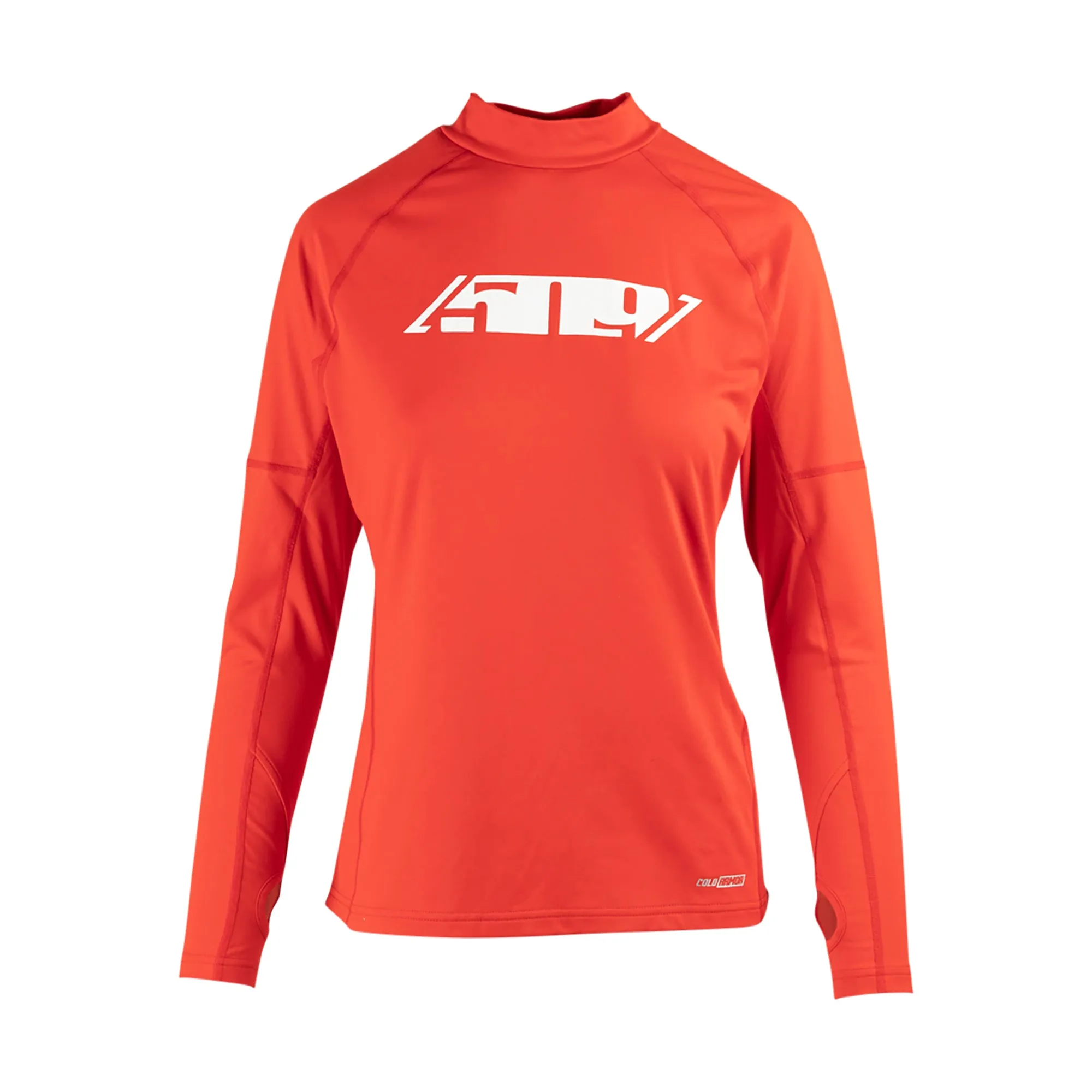 509  Womens FZN LVL1 Shirt Lightweight Next to Skin Warmth Breathable Apex Red