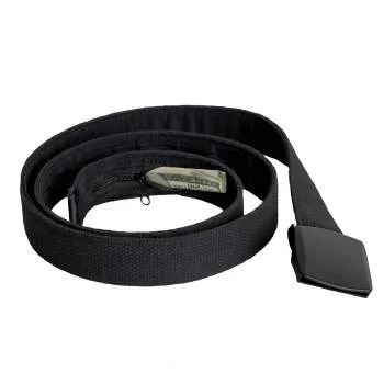 54" Travel Web Belt Wallet With Hidden Interior Compartment