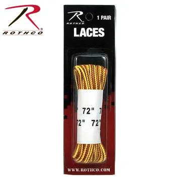 72" Tan Nylon Work Boot Laces