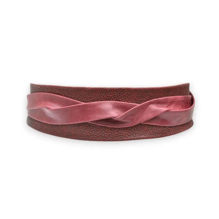 ADA - LEATHER WRAP BELT