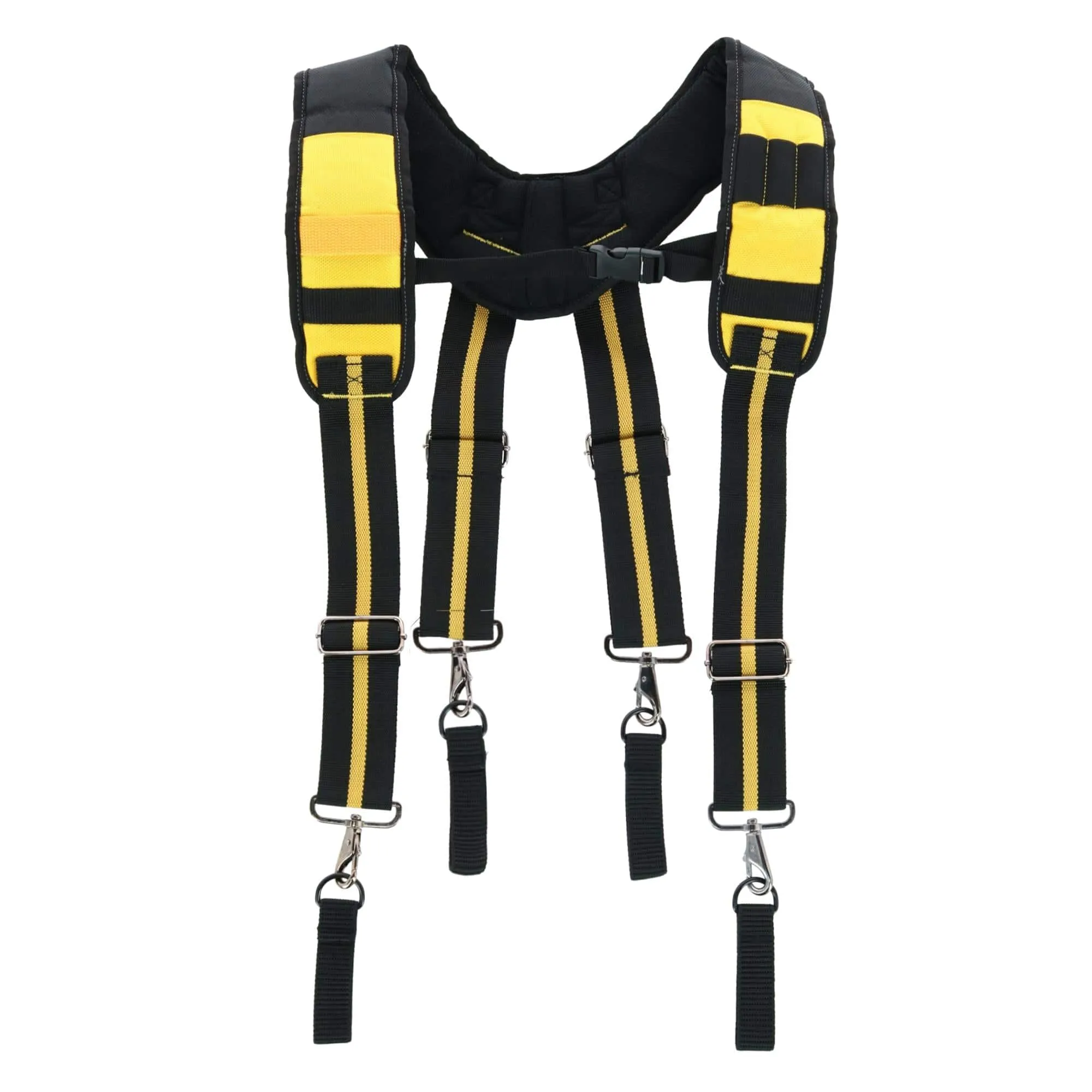 Aisenin Men's Work Suspenders with Pocket & Swivel Hooks & Tool Belt Loops