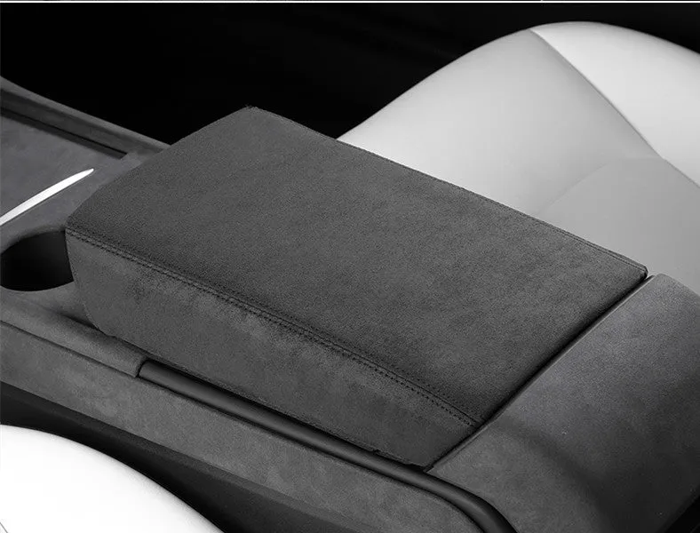 Alcantara Armrest Cover for Model 3 Highland / Y