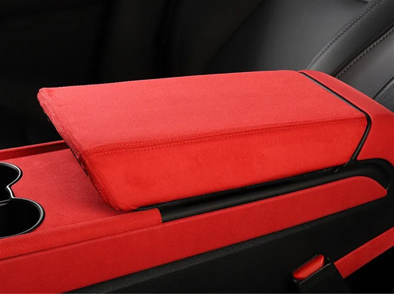 Alcantara Armrest Cover for Model 3 Highland / Y