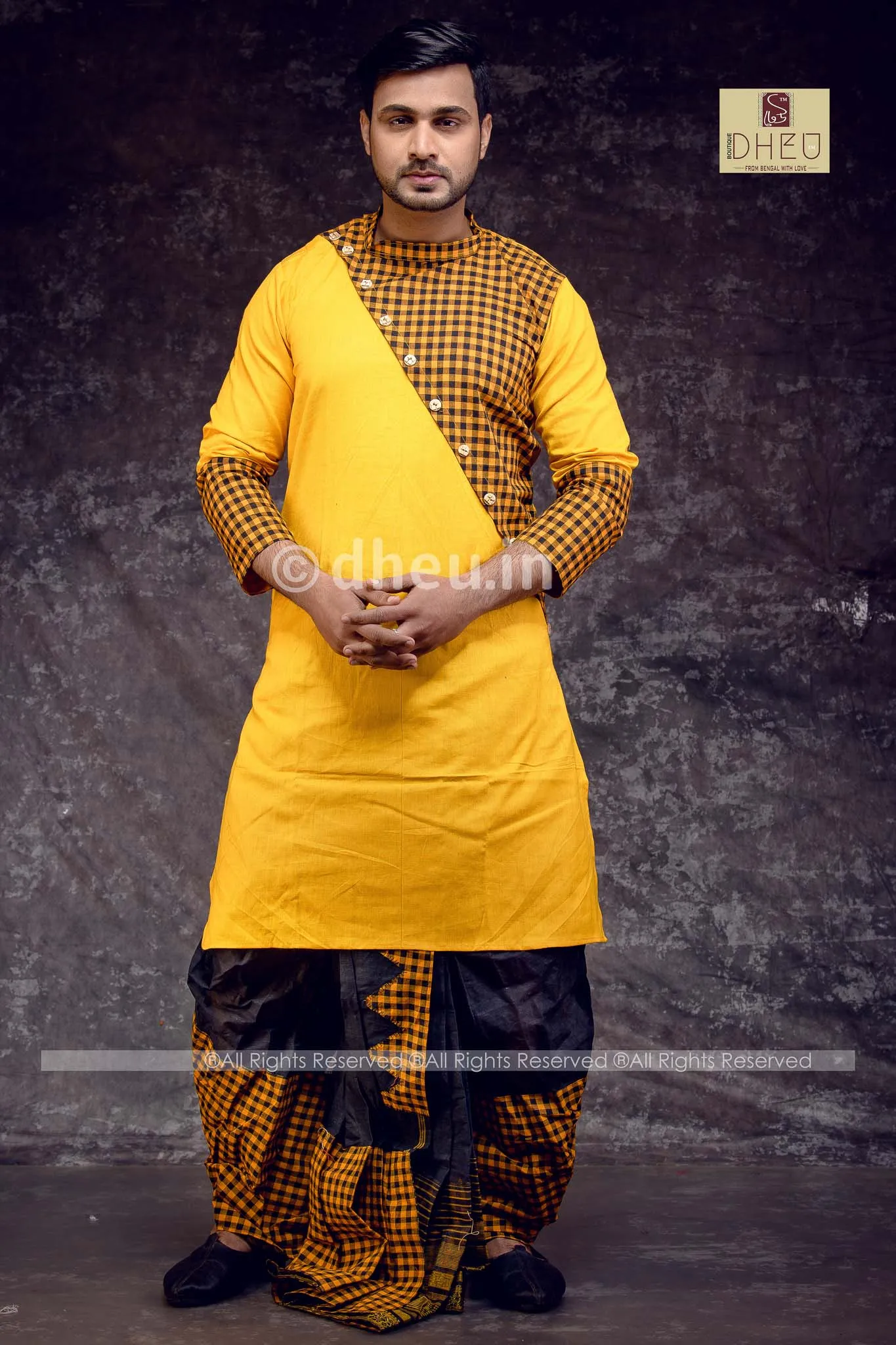 Aleek Manush-Designer Kurta & Dhoti(Optional) Set