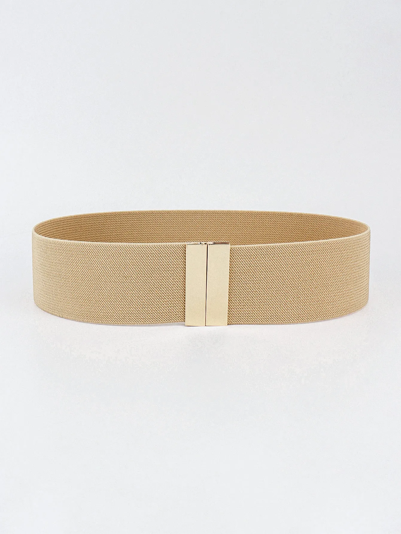 Alloy Buckle Elastic Belt