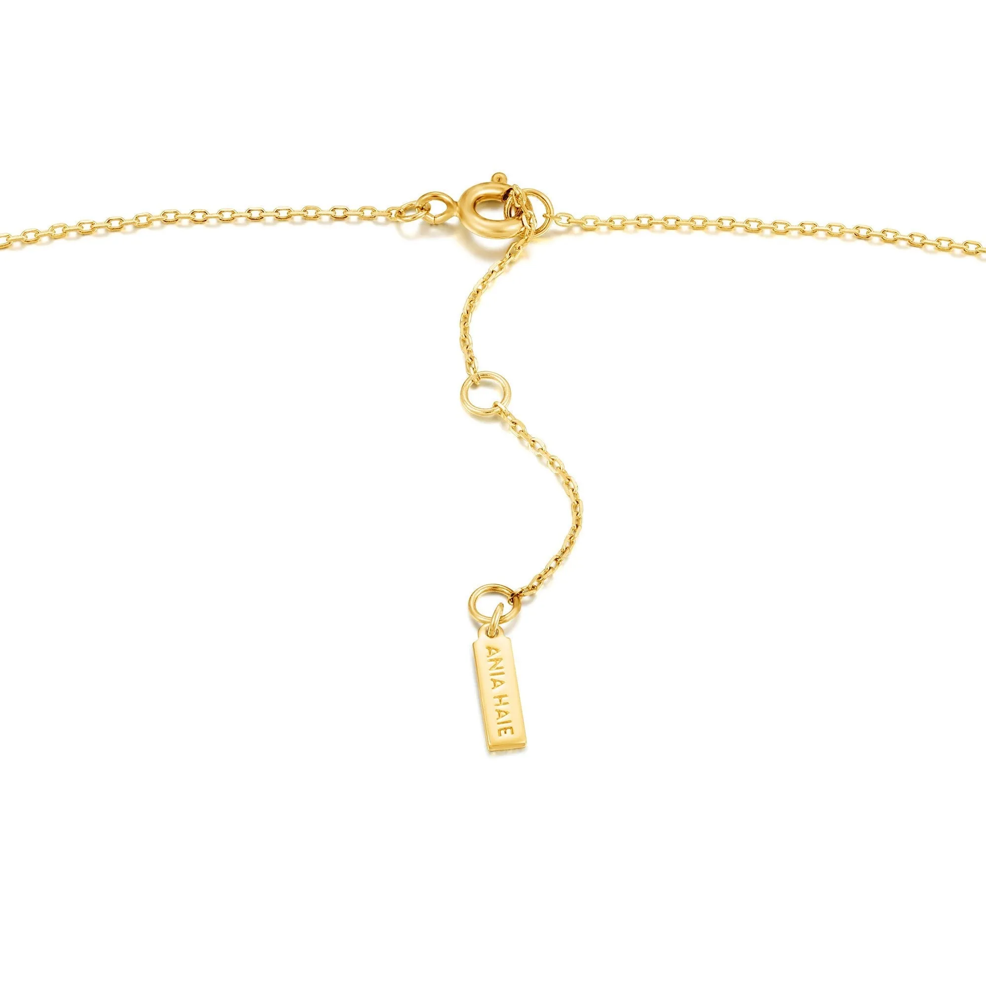 Ania Haie Gold Knot Pendant Necklace