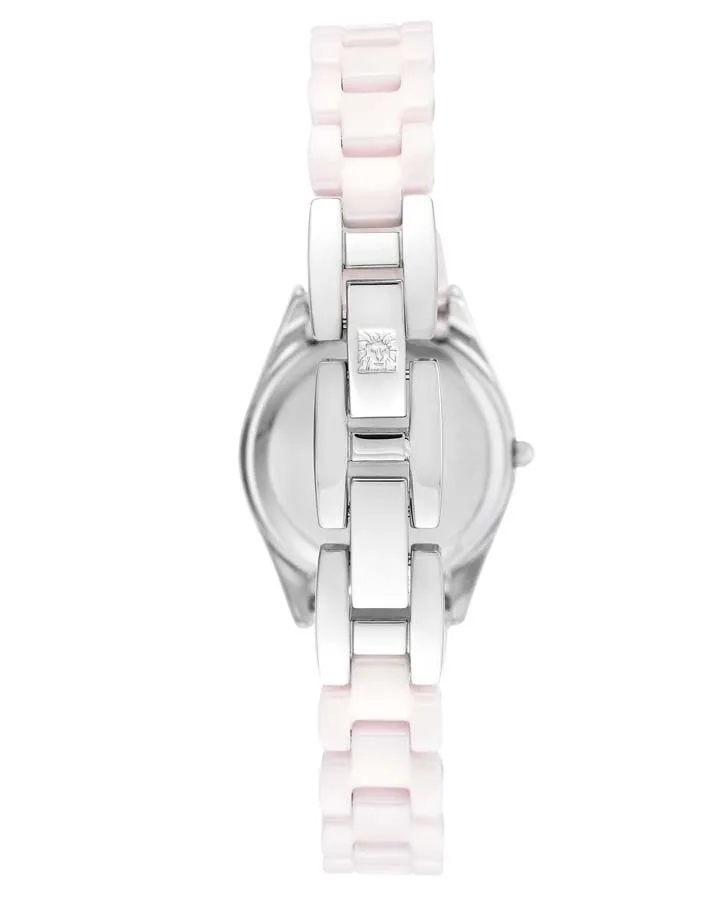 Anne Klein Light Pink Dial Ladies Watch 3165LPSV