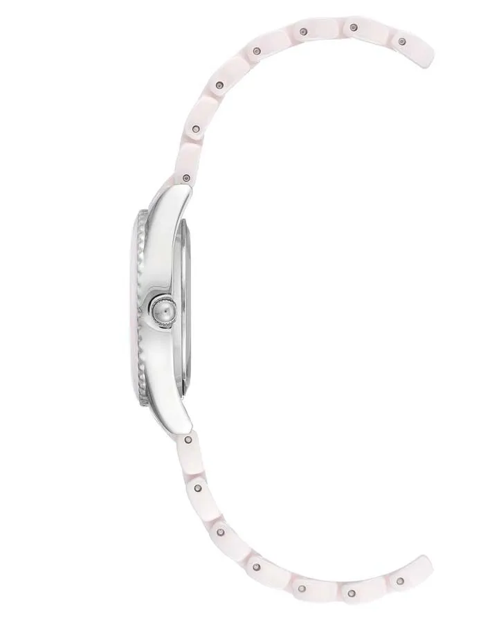 Anne Klein Light Pink Dial Ladies Watch 3165LPSV