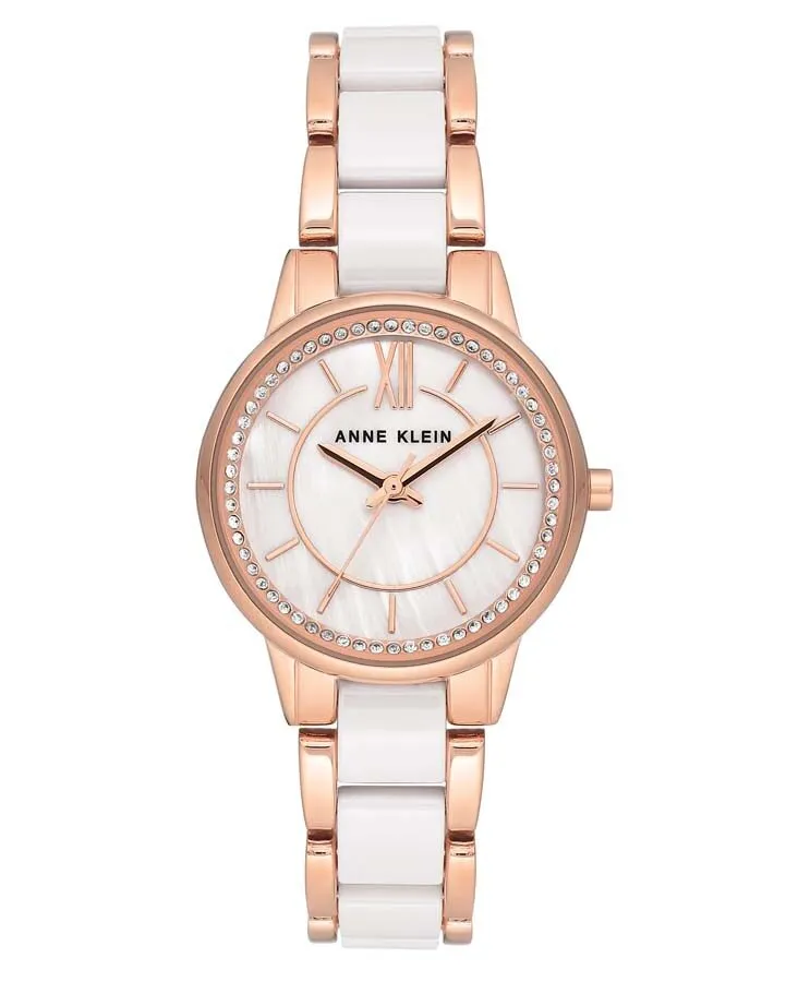 Anne Klein Mother of Pearl Dial Ladies Watch 3344WTRG