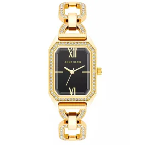 Anne Klein Octagon Bracelet Ladies Watch AK/4160BKGB