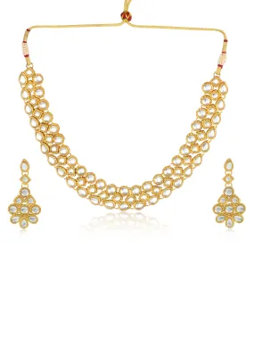 Antique origings Kundan Necklace Set for Women