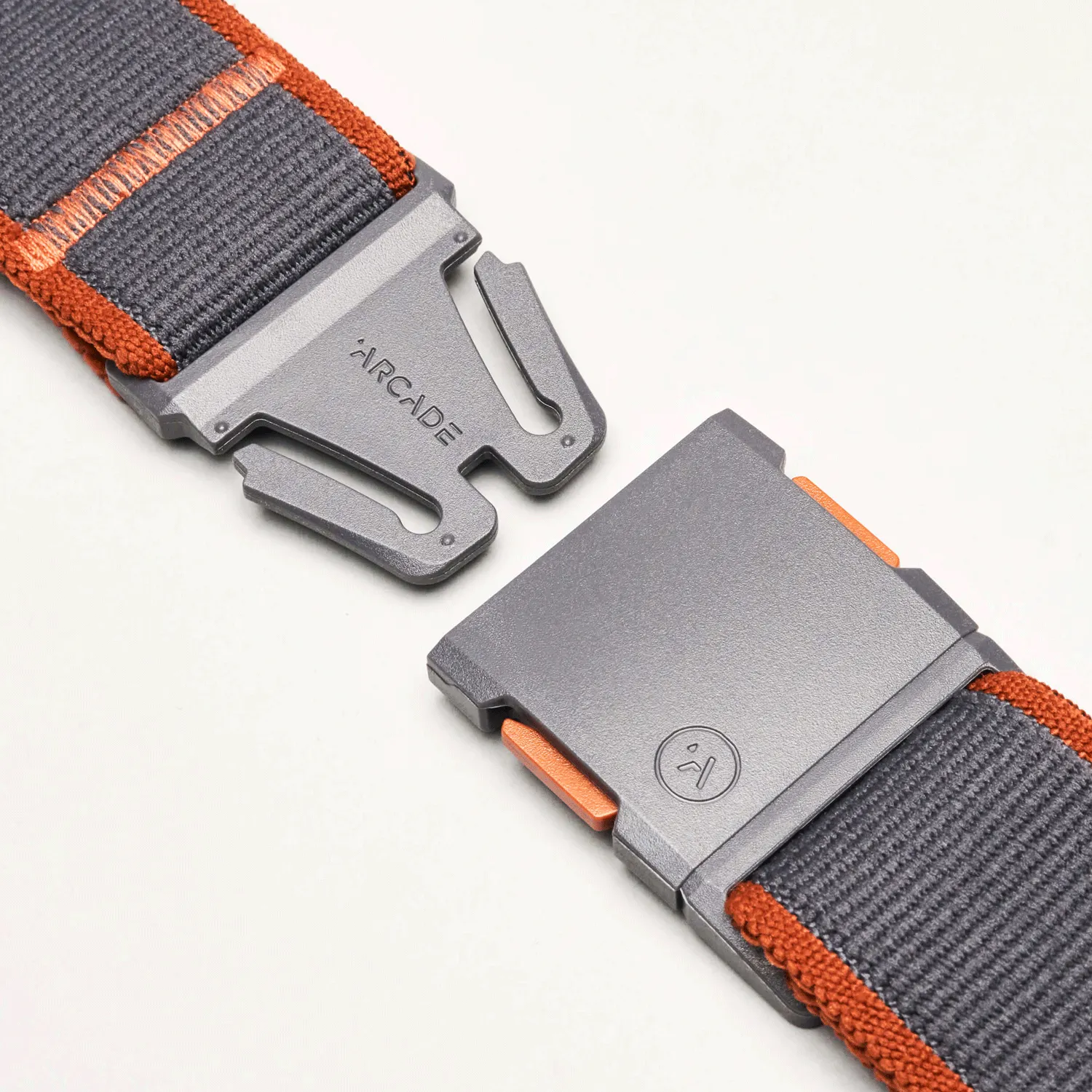 Arcade Carto Belt Charcoal/Saddle