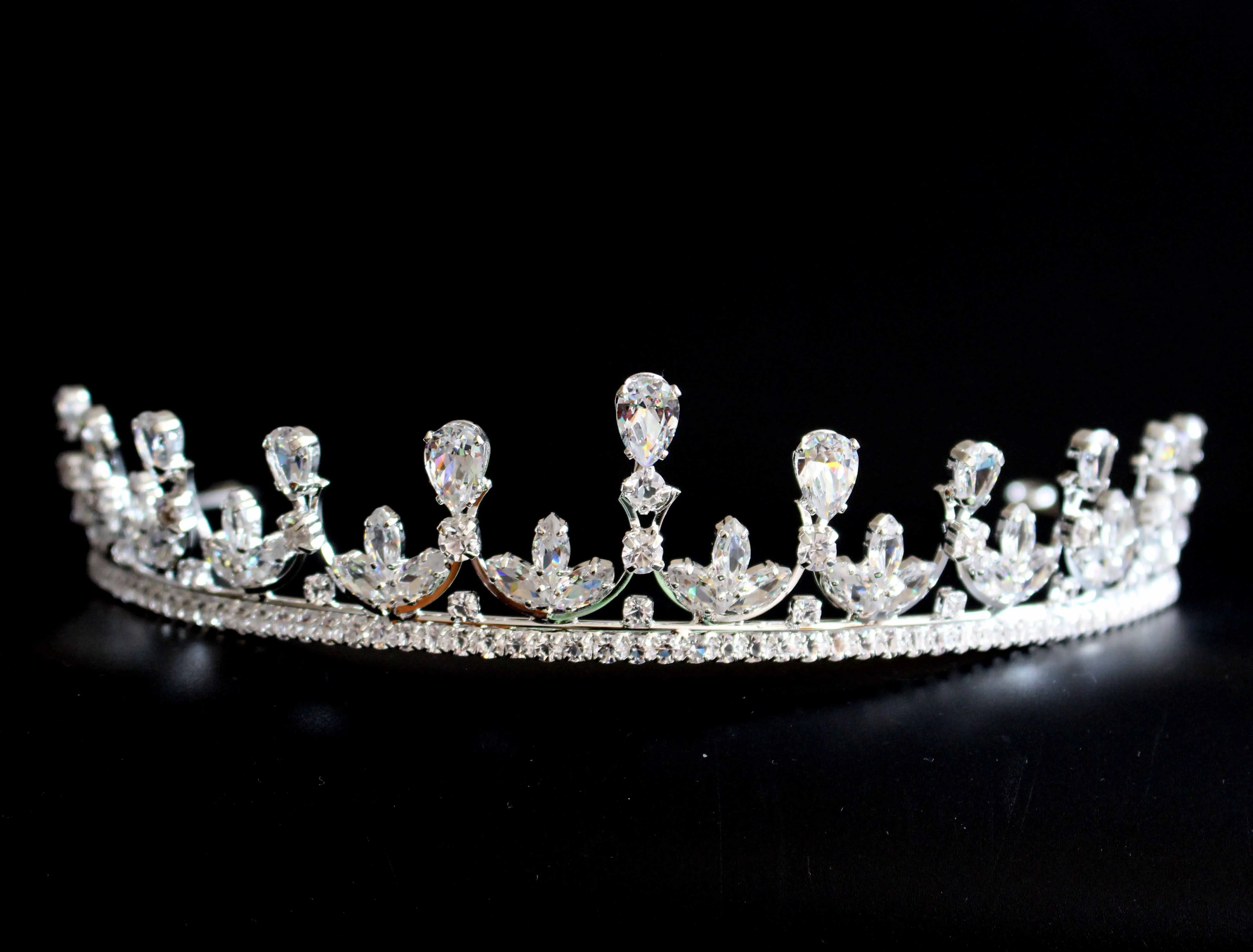 Artificial Crystal Wedding Bridal Tiara Crown For Girl/Women