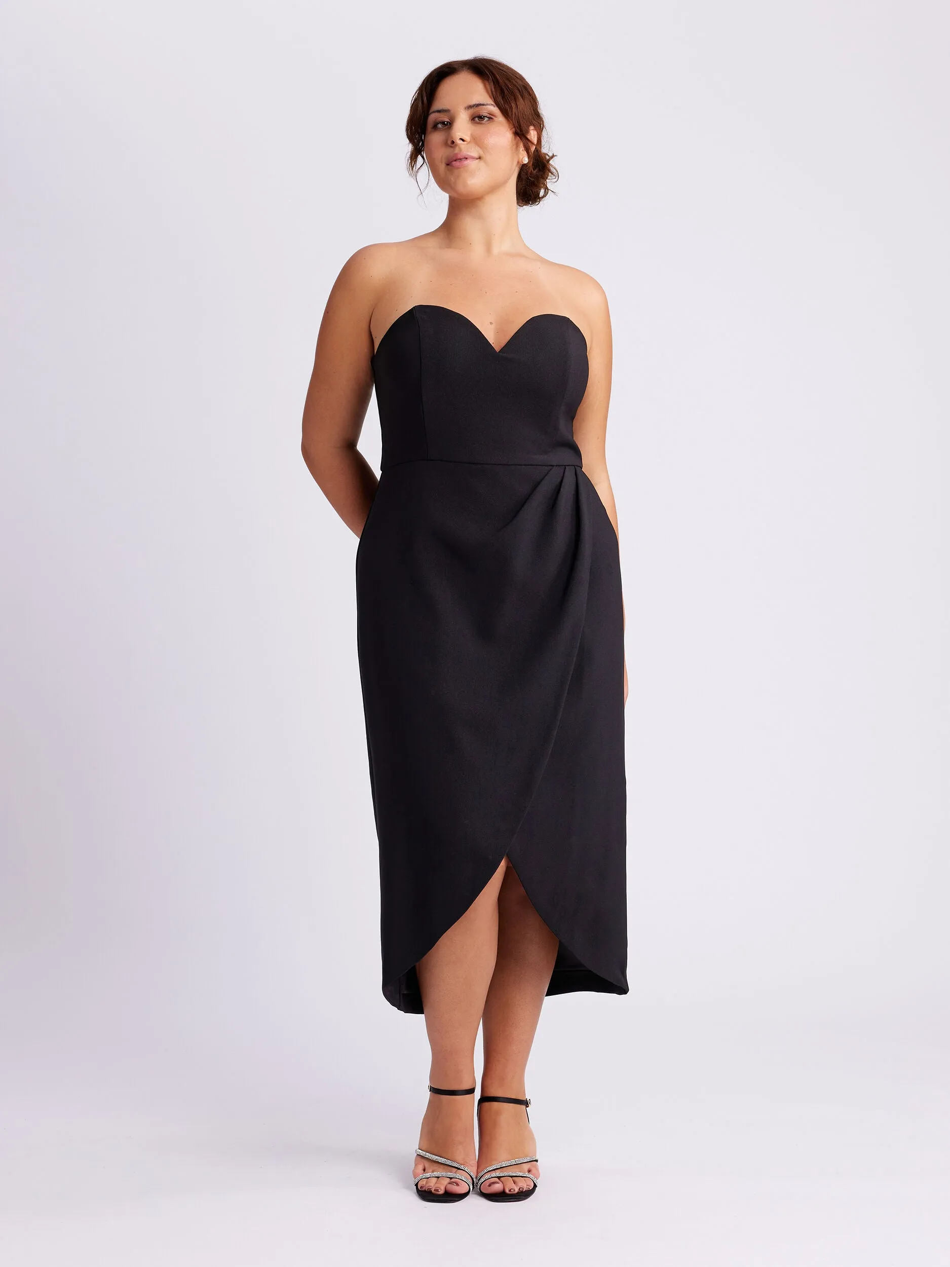 Barcelona Sweetheart Midi Dress