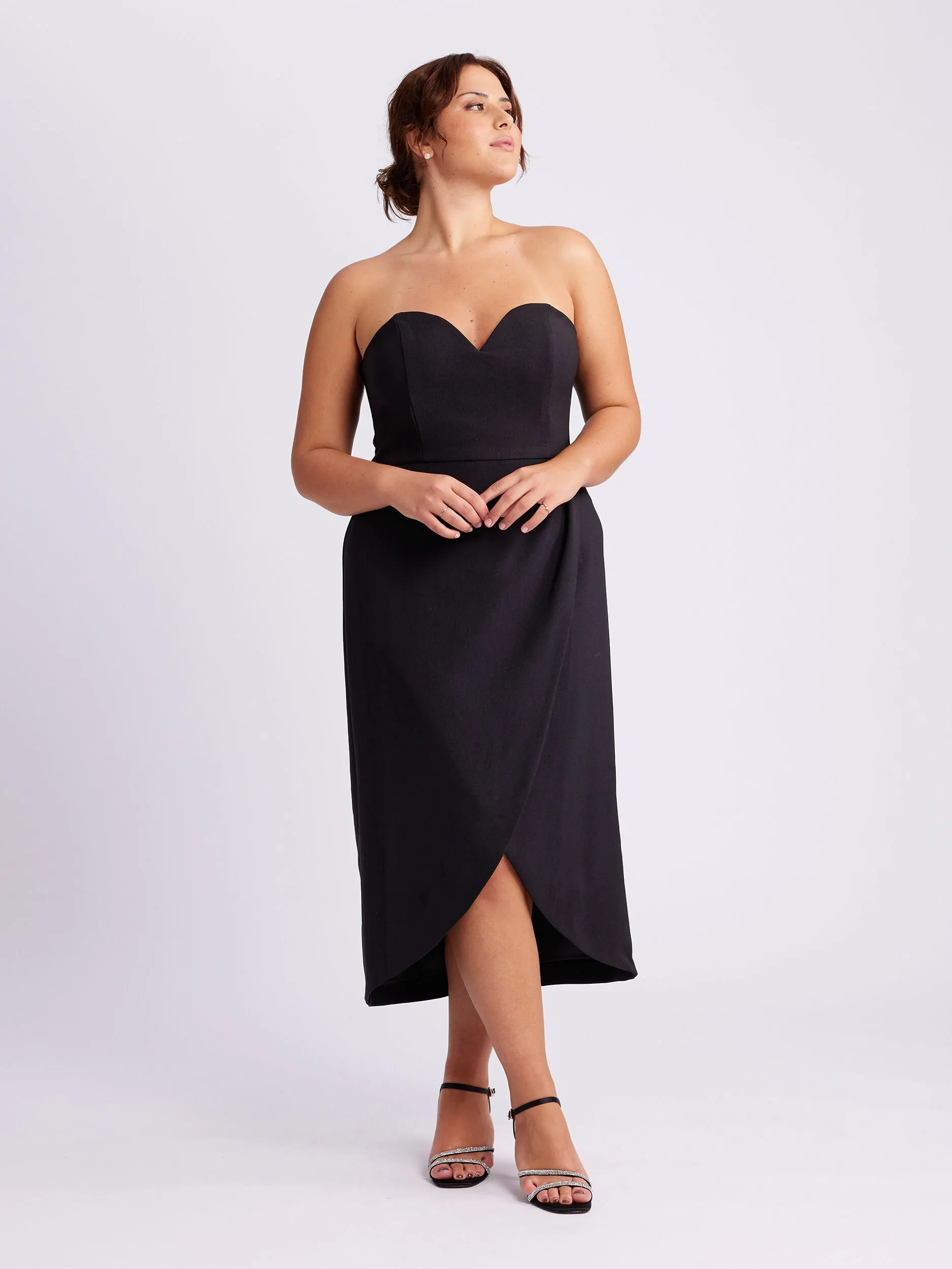 Barcelona Sweetheart Midi Dress