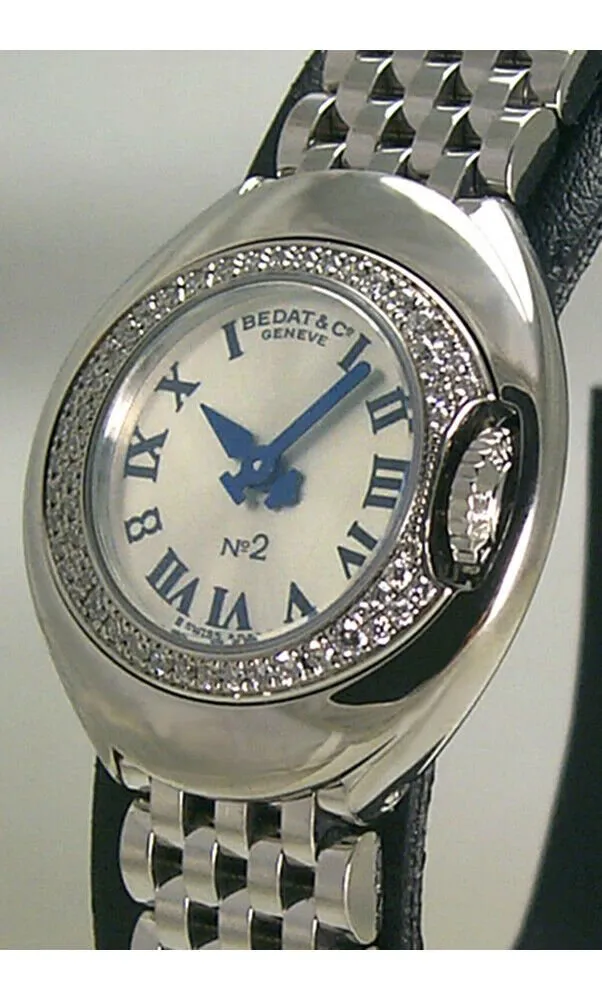 Bedat No. 2 Stainless Steel & Diamond Womens Luxury Swiss Watch 227.031.600