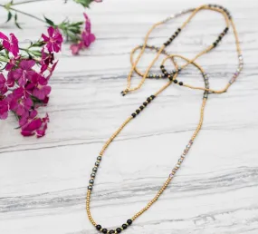 Black Layering Necklace