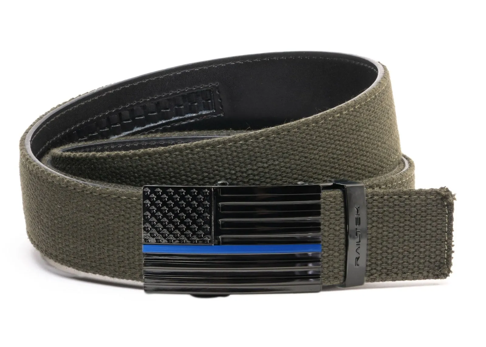 Blue Line American Flag Railtek™ Belt