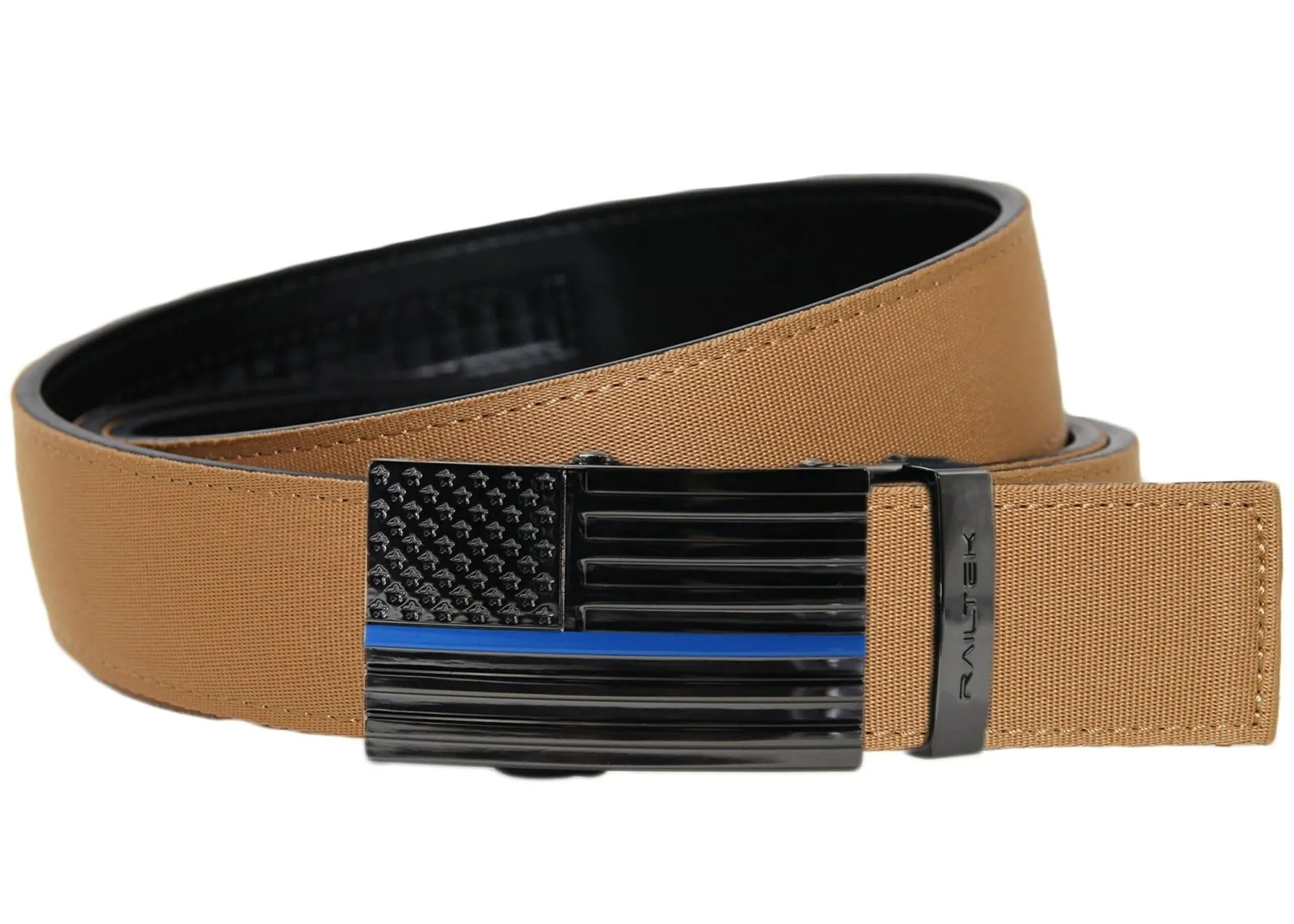 Blue Line American Flag Railtek™ Belt