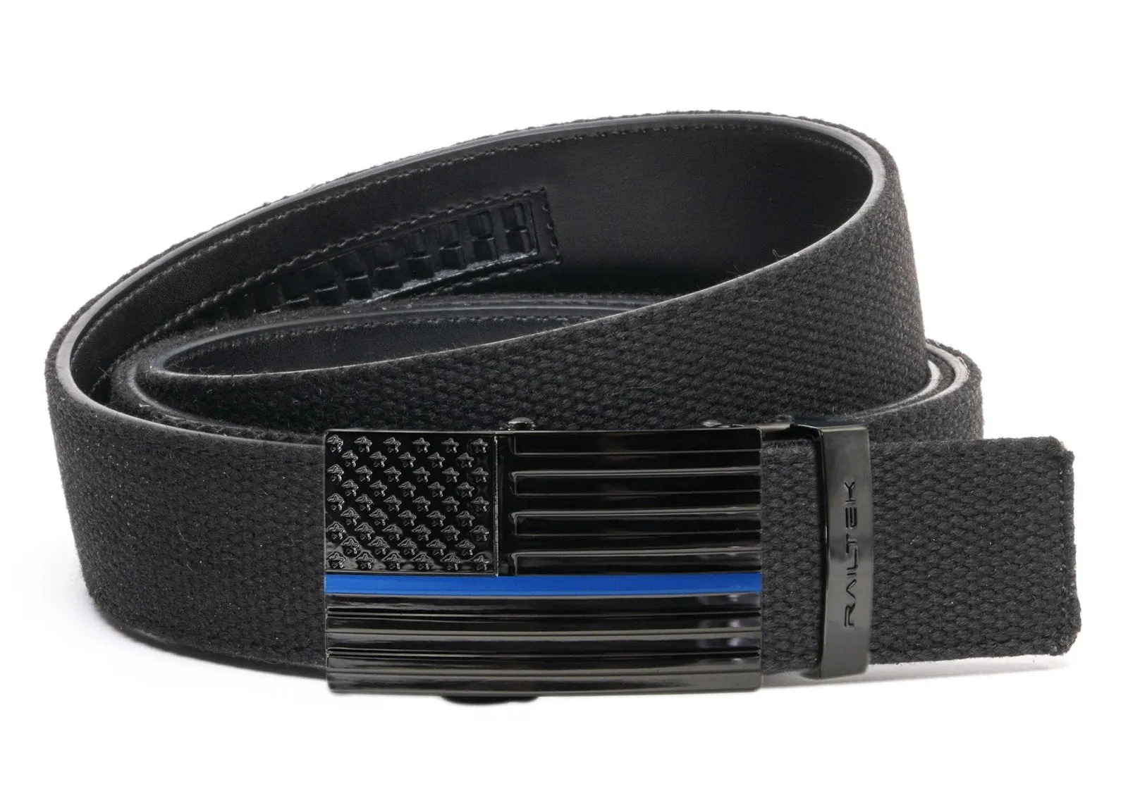 Blue Line American Flag Railtek™ Belt