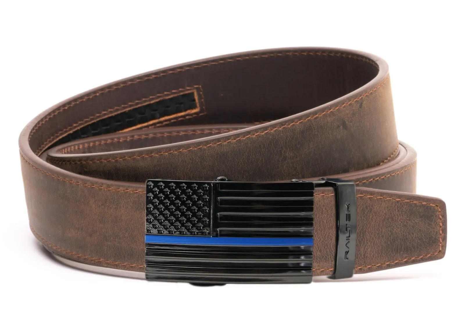 Blue Line American Flag Railtek™ Belt