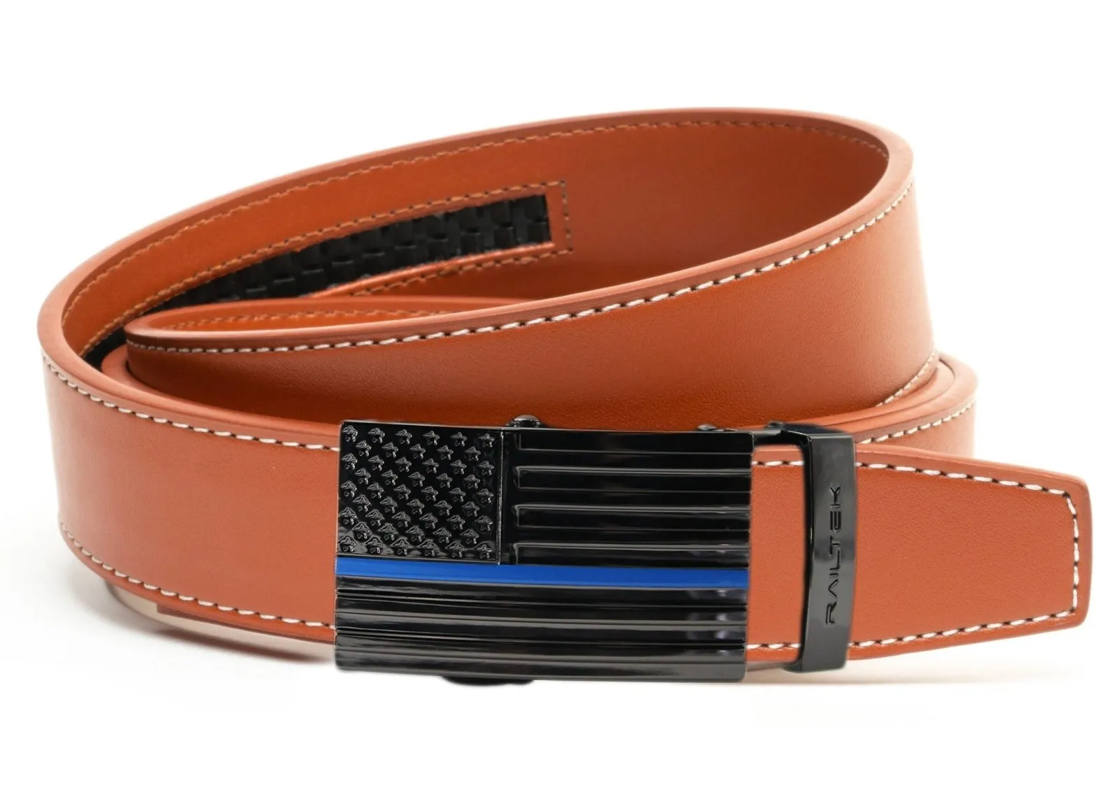 Blue Line American Flag Railtek™ Belt