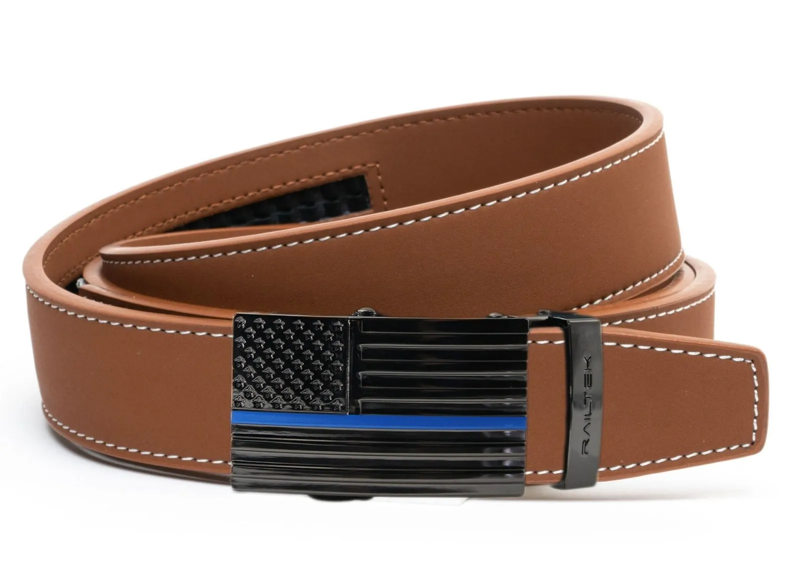 Blue Line American Flag Railtek™ Belt