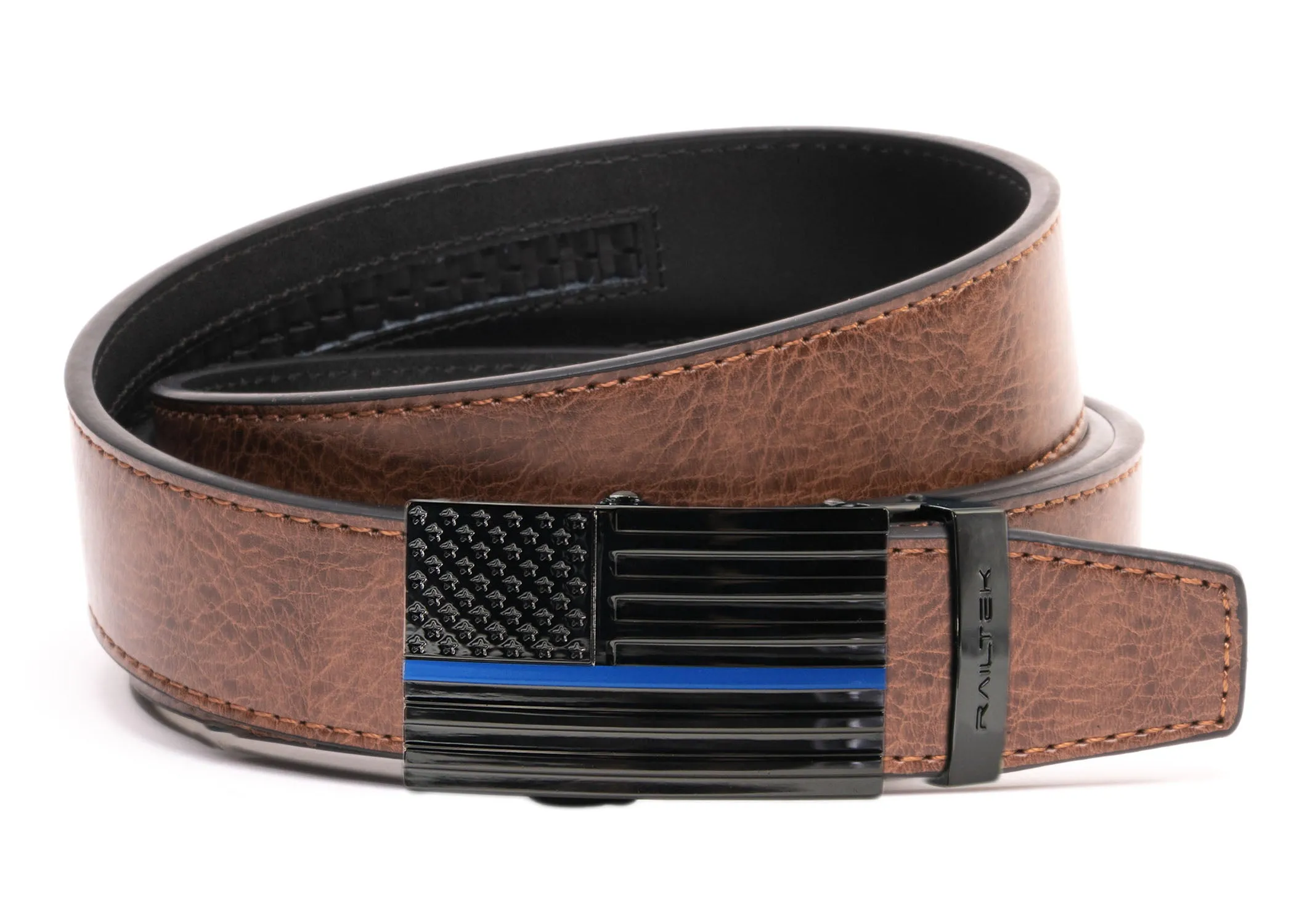 Blue Line American Flag Railtek™ Belt