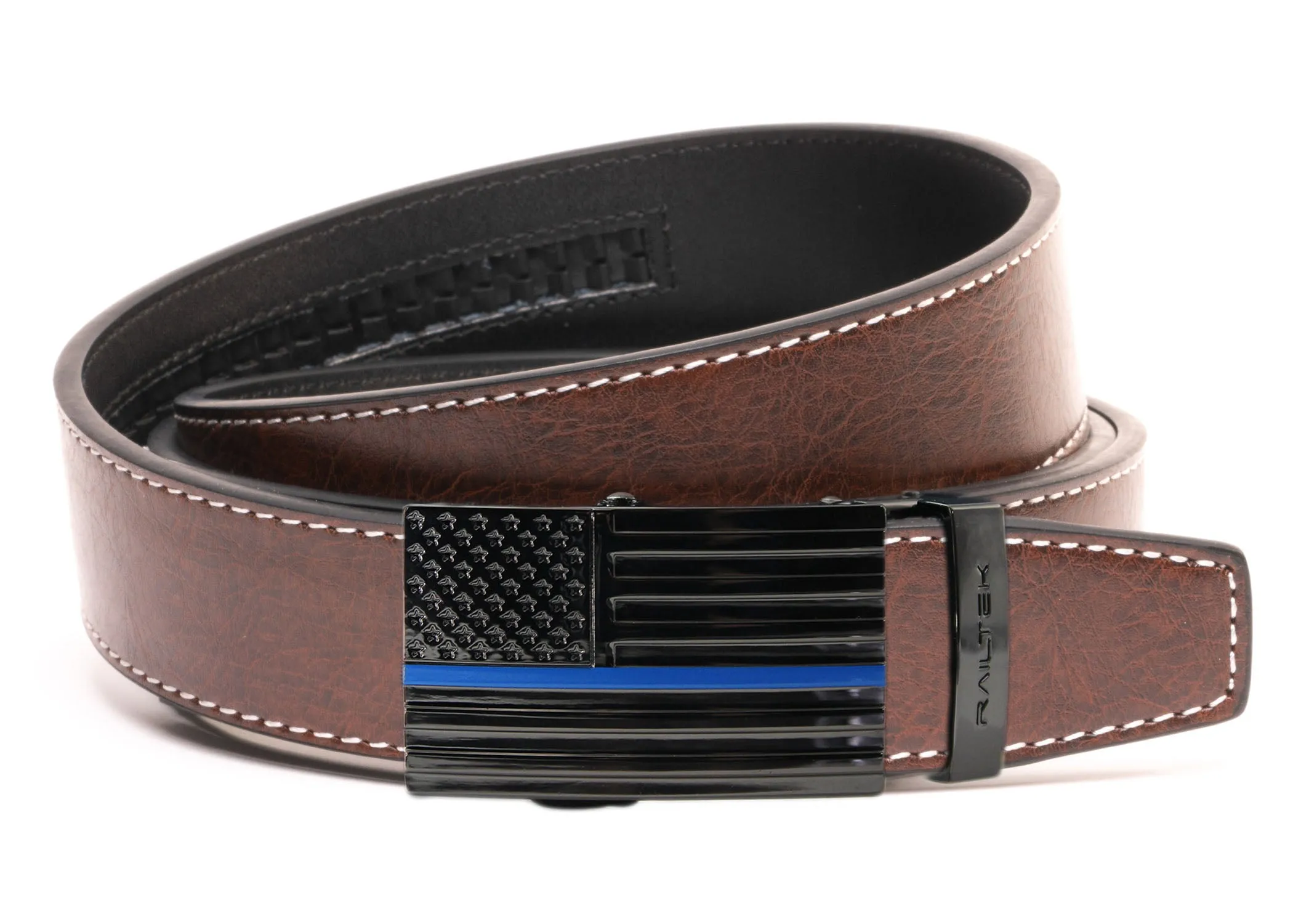 Blue Line American Flag Railtek™ Belt