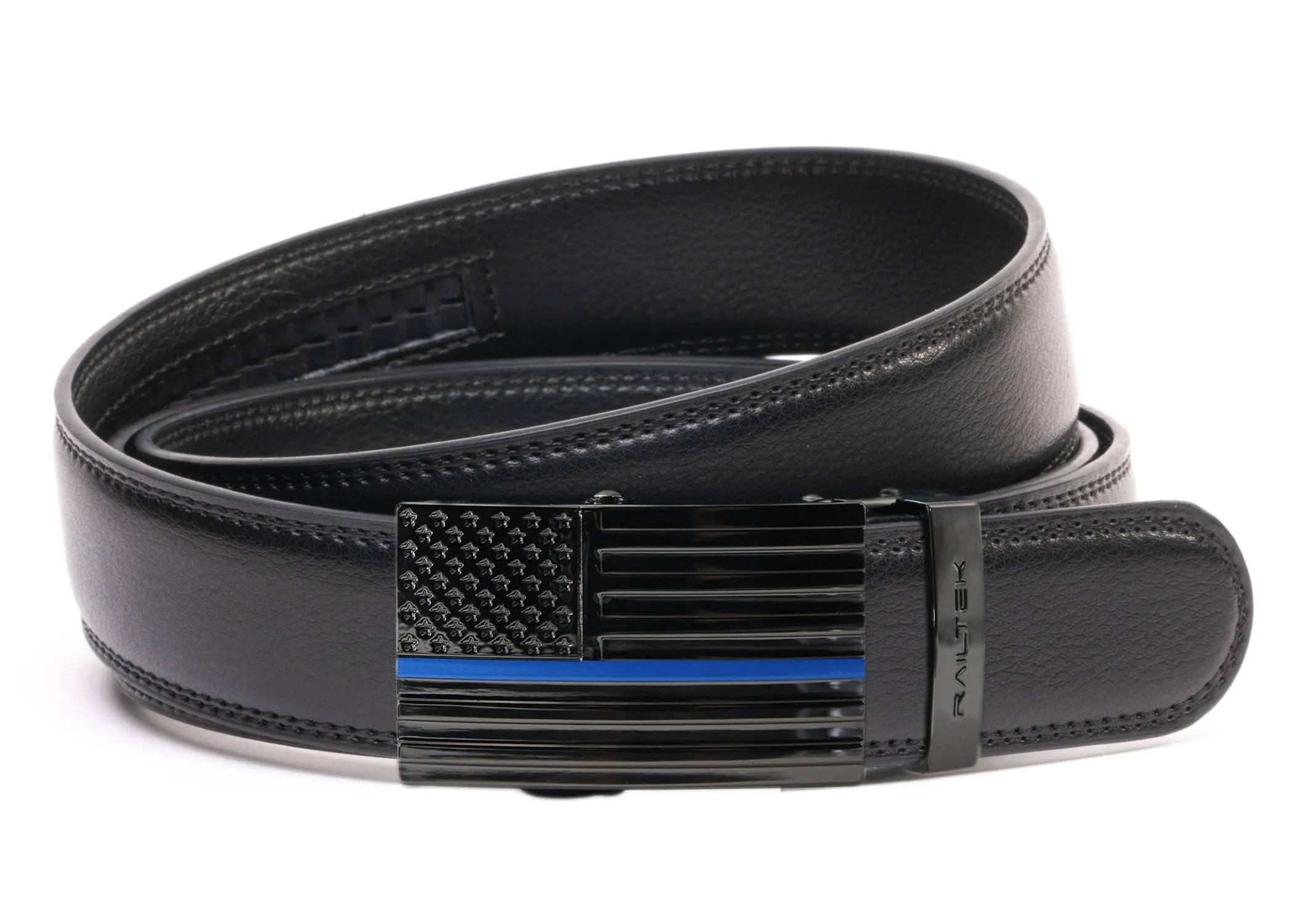 Blue Line American Flag Railtek™ Belt