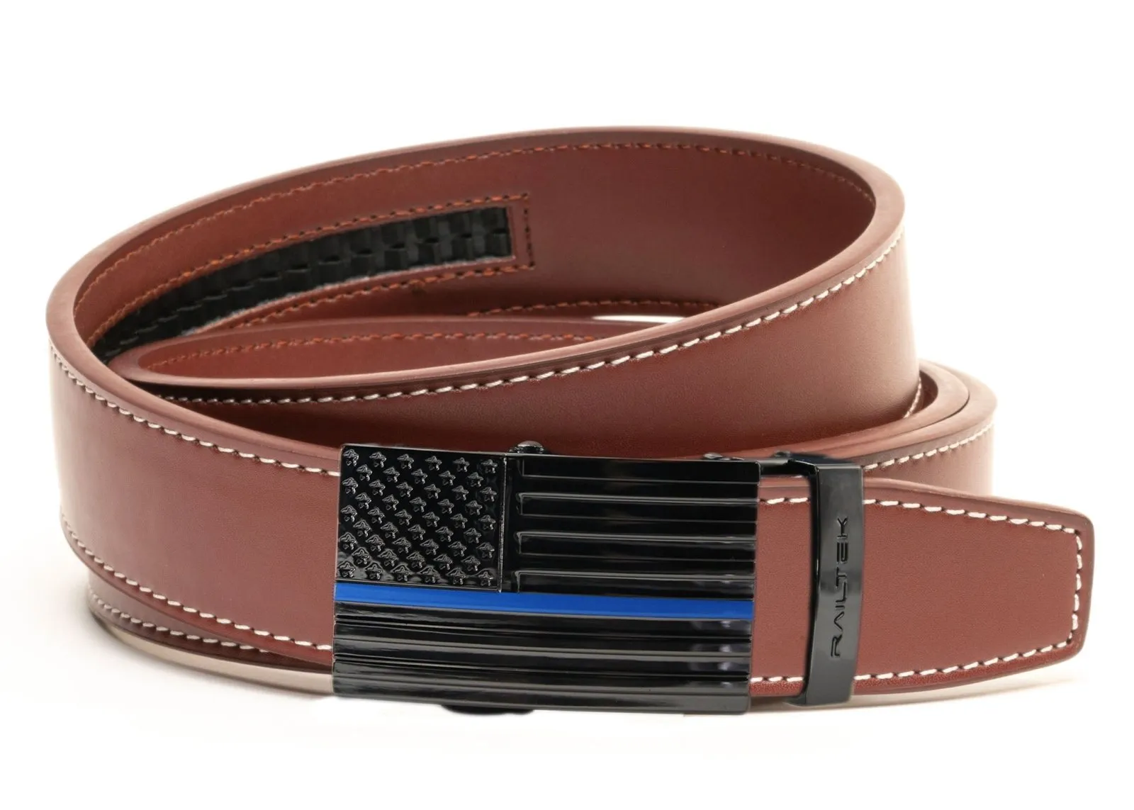 Blue Line American Flag Railtek™ Belt