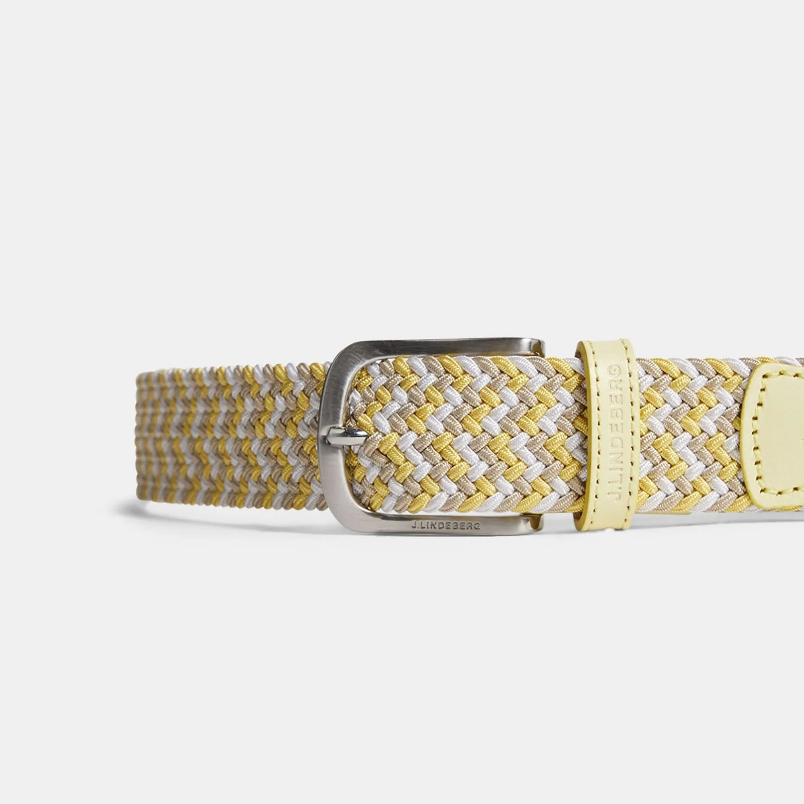 Bubba Braided Elastic Belt Wax Yellow - SS24