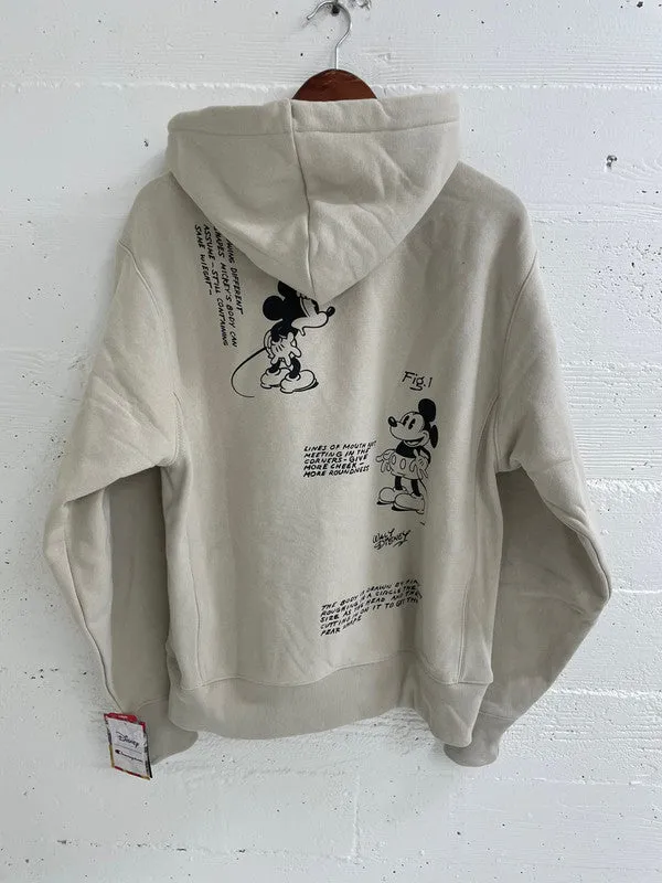 Champion Disney's Mickey & Friends Reverse Weave PO Hoodie Pebblestone S2974 592151 VRC