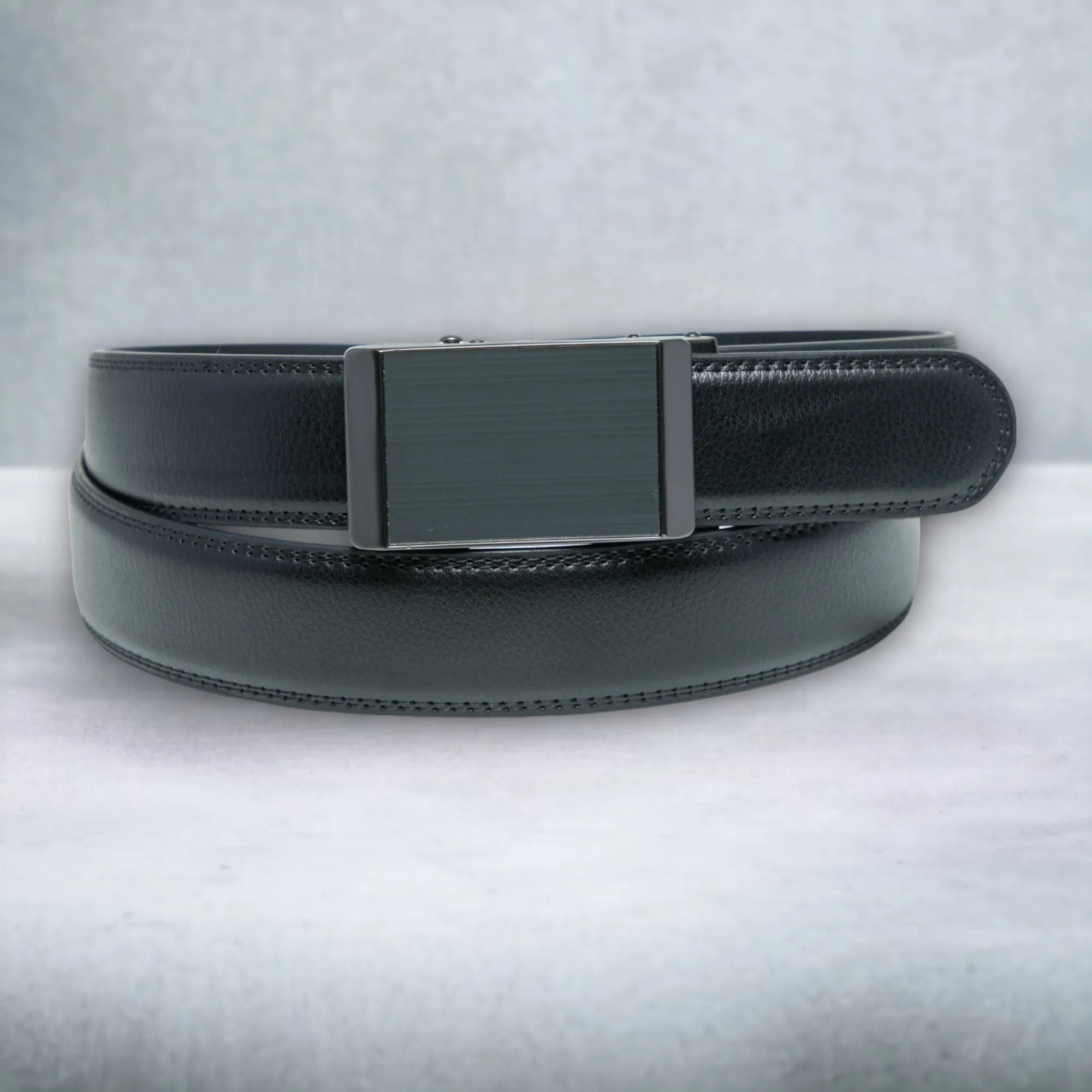 Chokore Formal Ratchet Pure Leather Belt (Black)