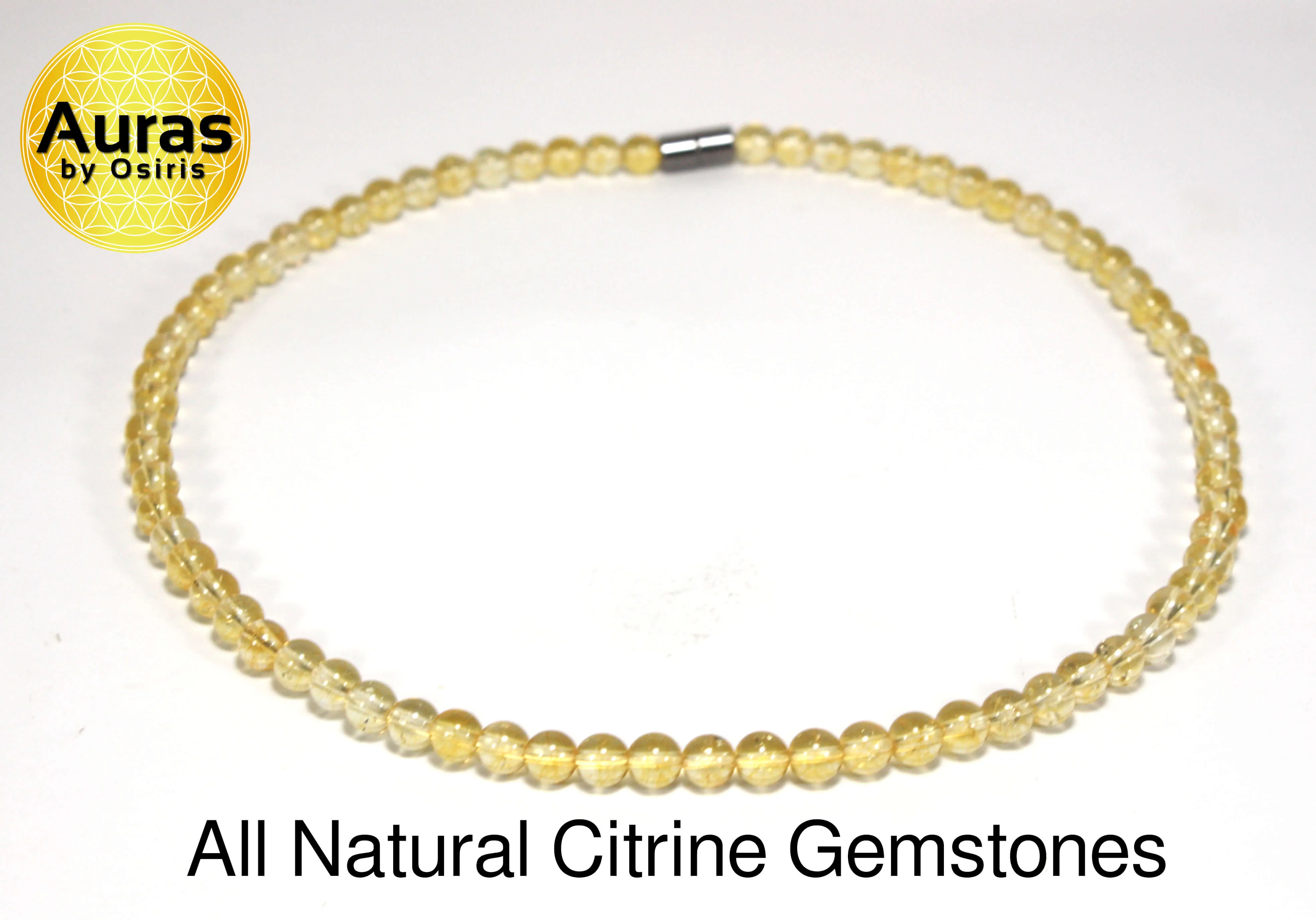 Citrine Necklace (6mm Small Beads)