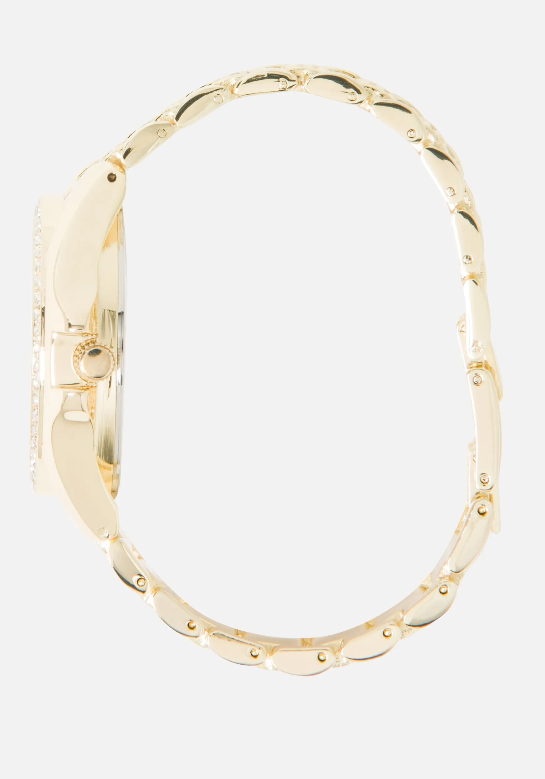 Crystal Link Bracelet Watch