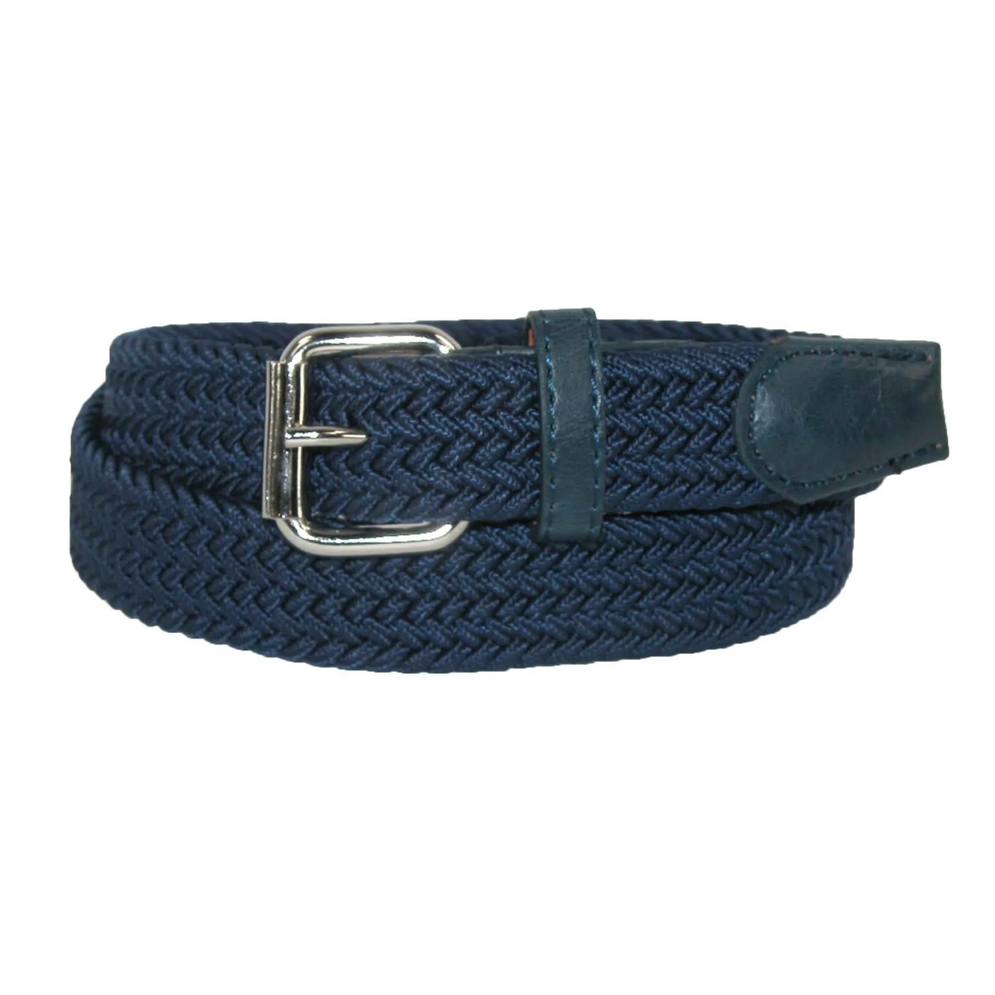 CTM® Kids' Elastic Braided Stretch Belt