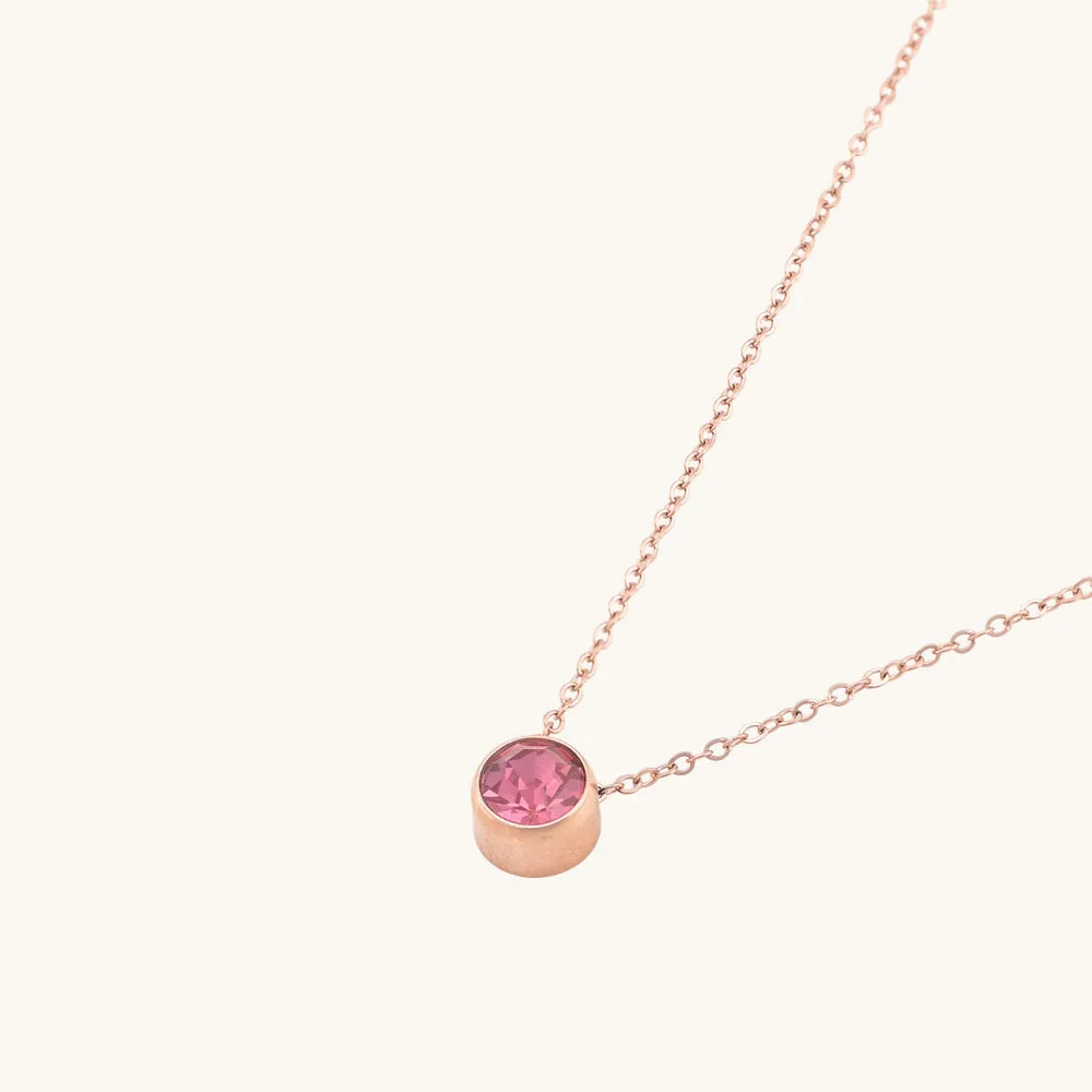 Dainty Birthstone Necklace