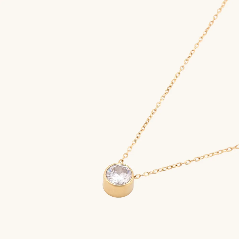 Dainty Birthstone Necklace