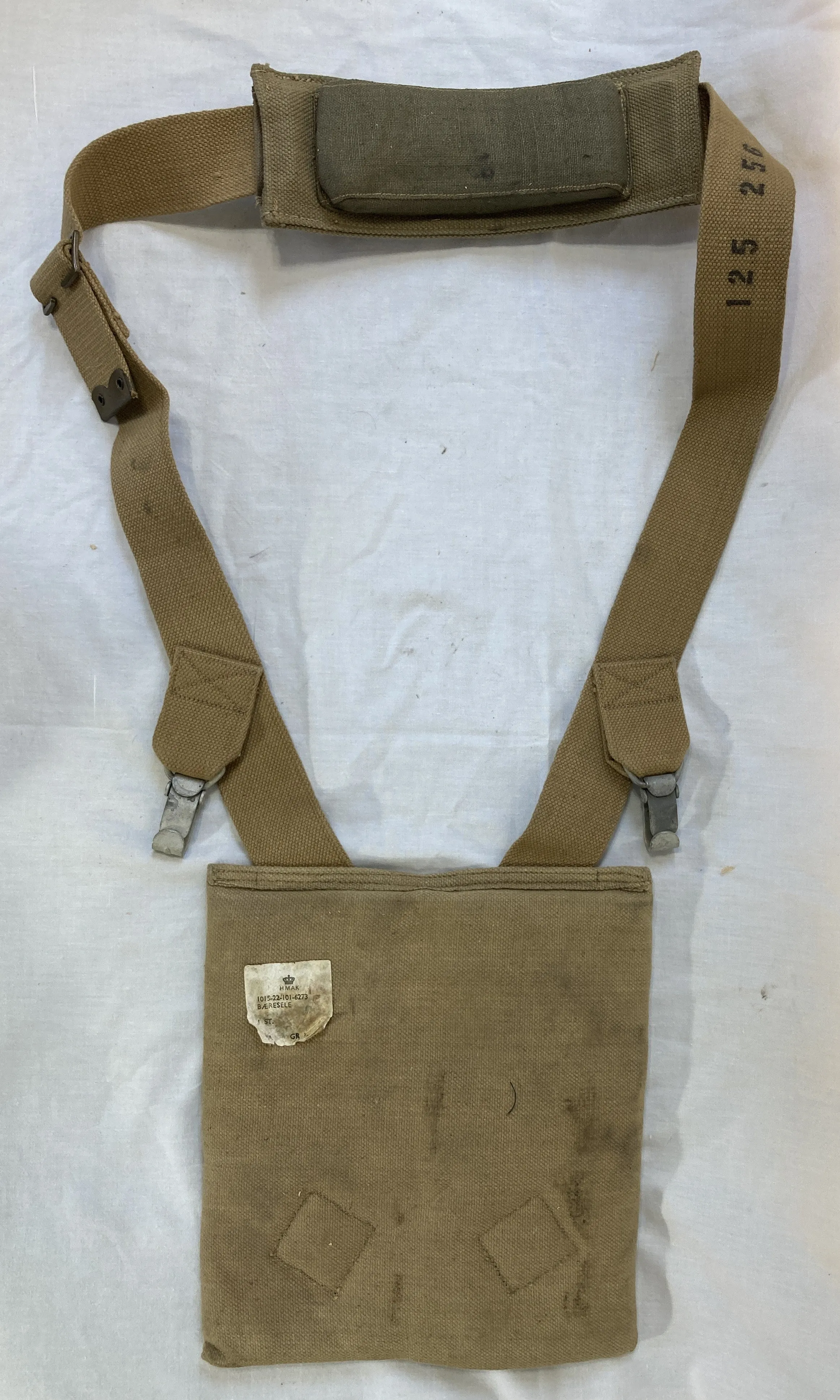 Danish Made British 3" Mortar Carry Harness Straps