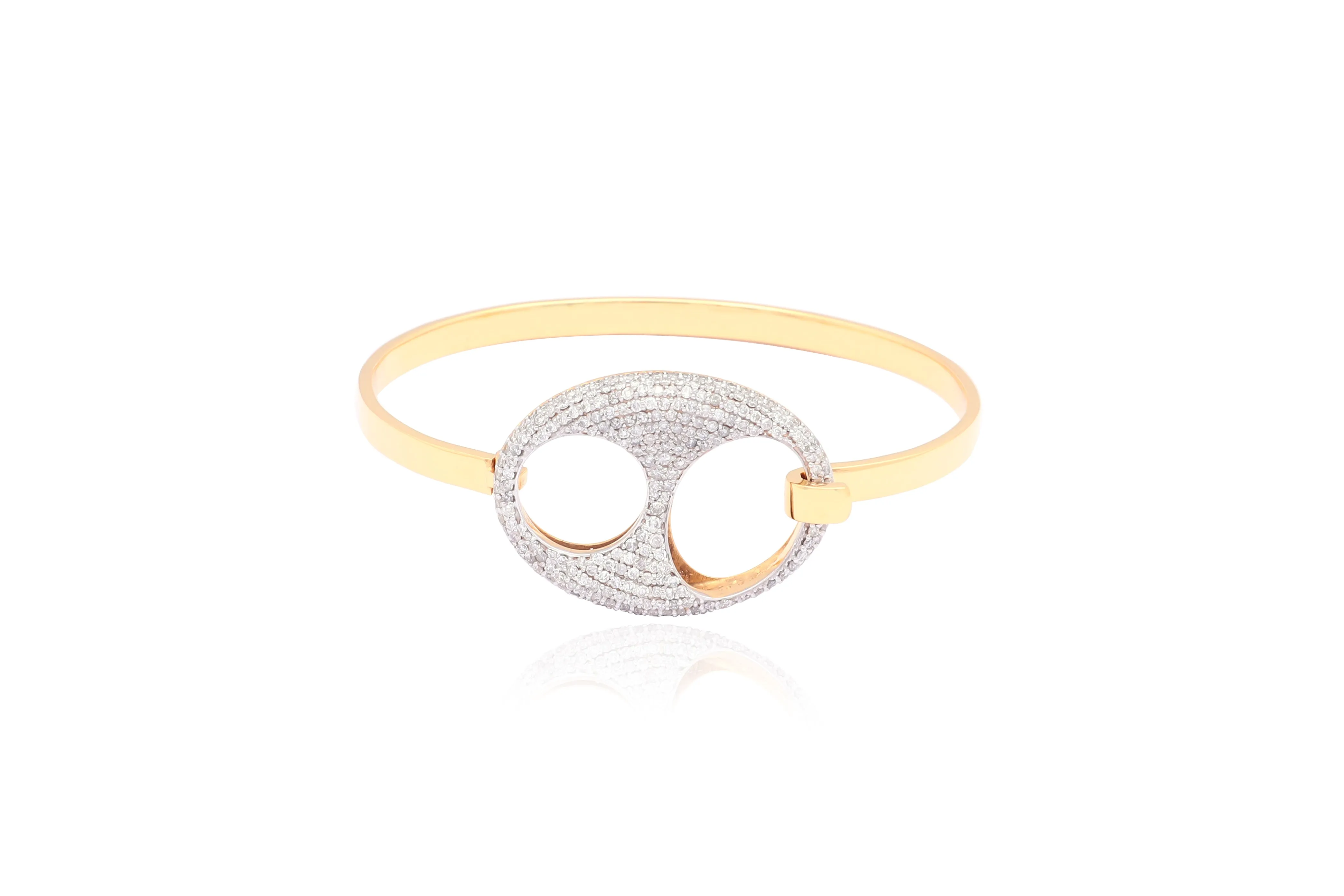 Diamond Dorado Bangle | Gold