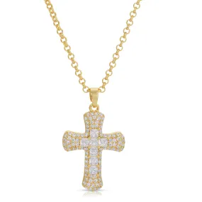 Donatella Cross Necklace