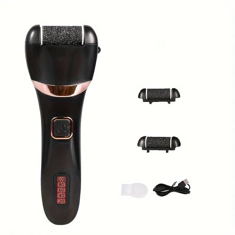 Electric Foot Grinder Callus Remover, Polisher, Rechargeable Washing Pedicure Kit, Suitable For Cracked Heels And Dead Skin