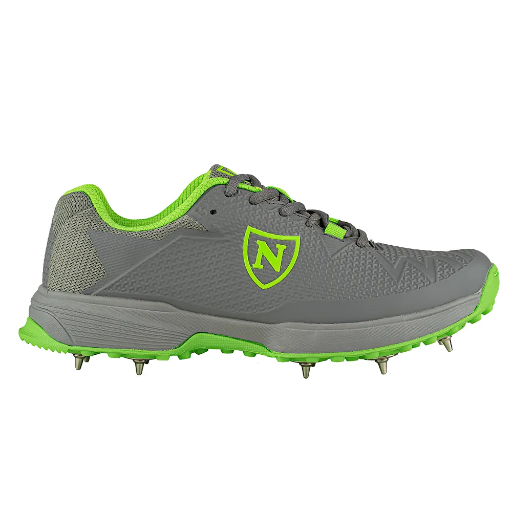 Elite All Rounder Shoe Spikes // Grey & Green