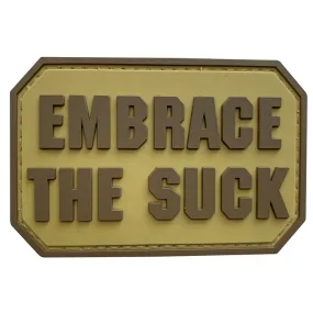 Embrace The Suck-Tan Tactical Patch