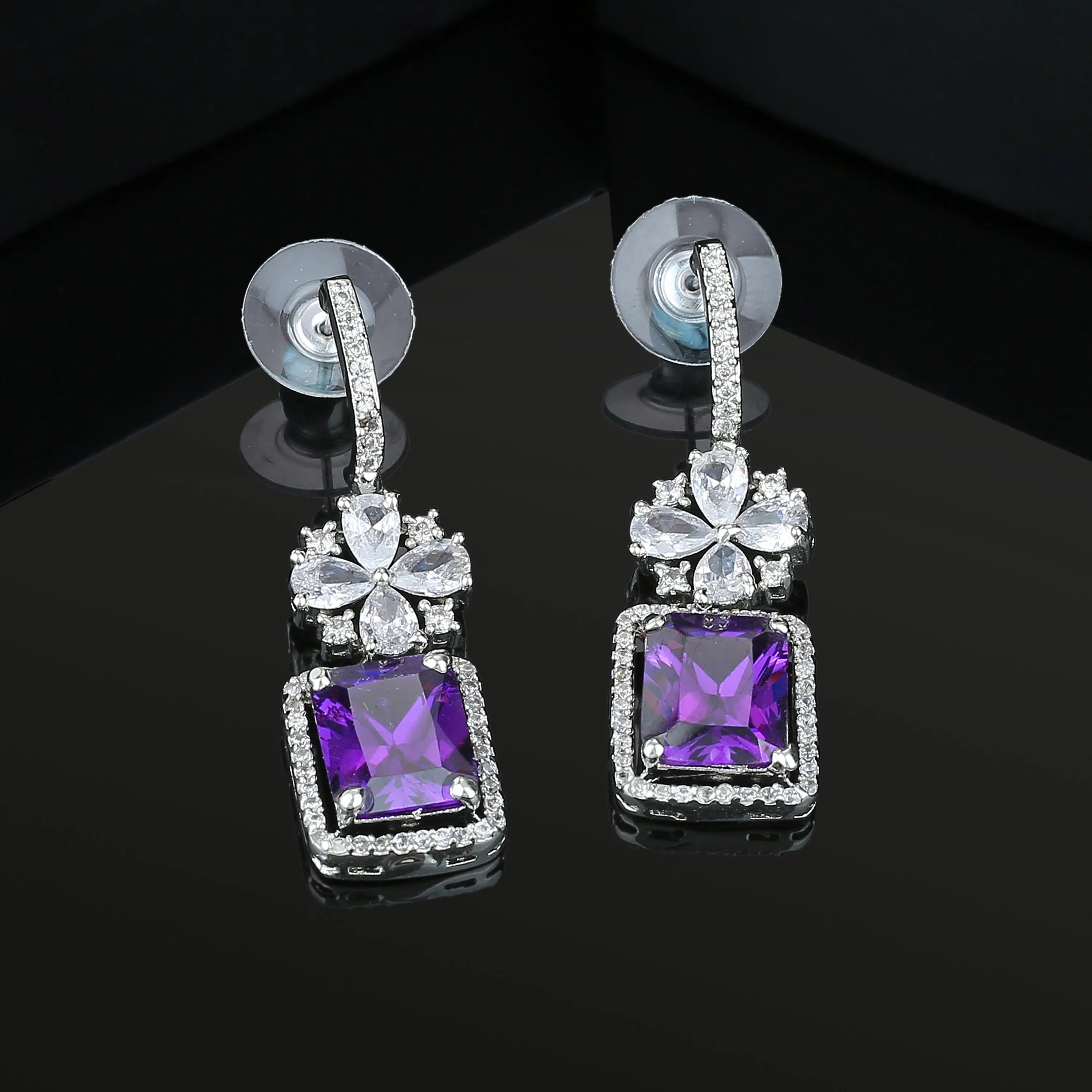 ESTELE - ZINNIA DIAMOND EARRINGS