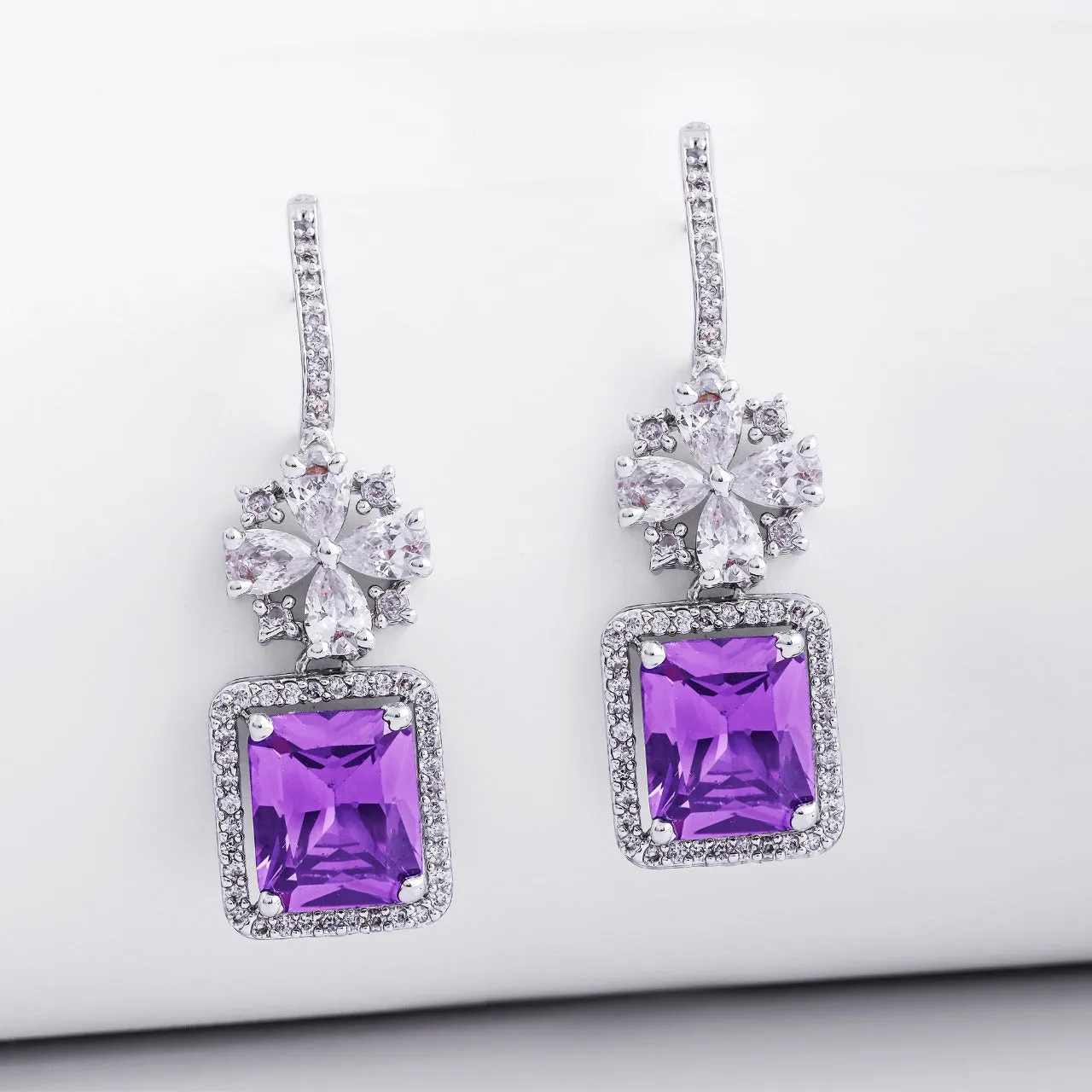 ESTELE - ZINNIA DIAMOND EARRINGS