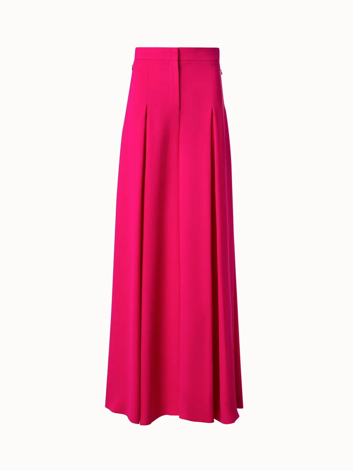 Extra Wide Palazzo Pants in Silk Chiffon